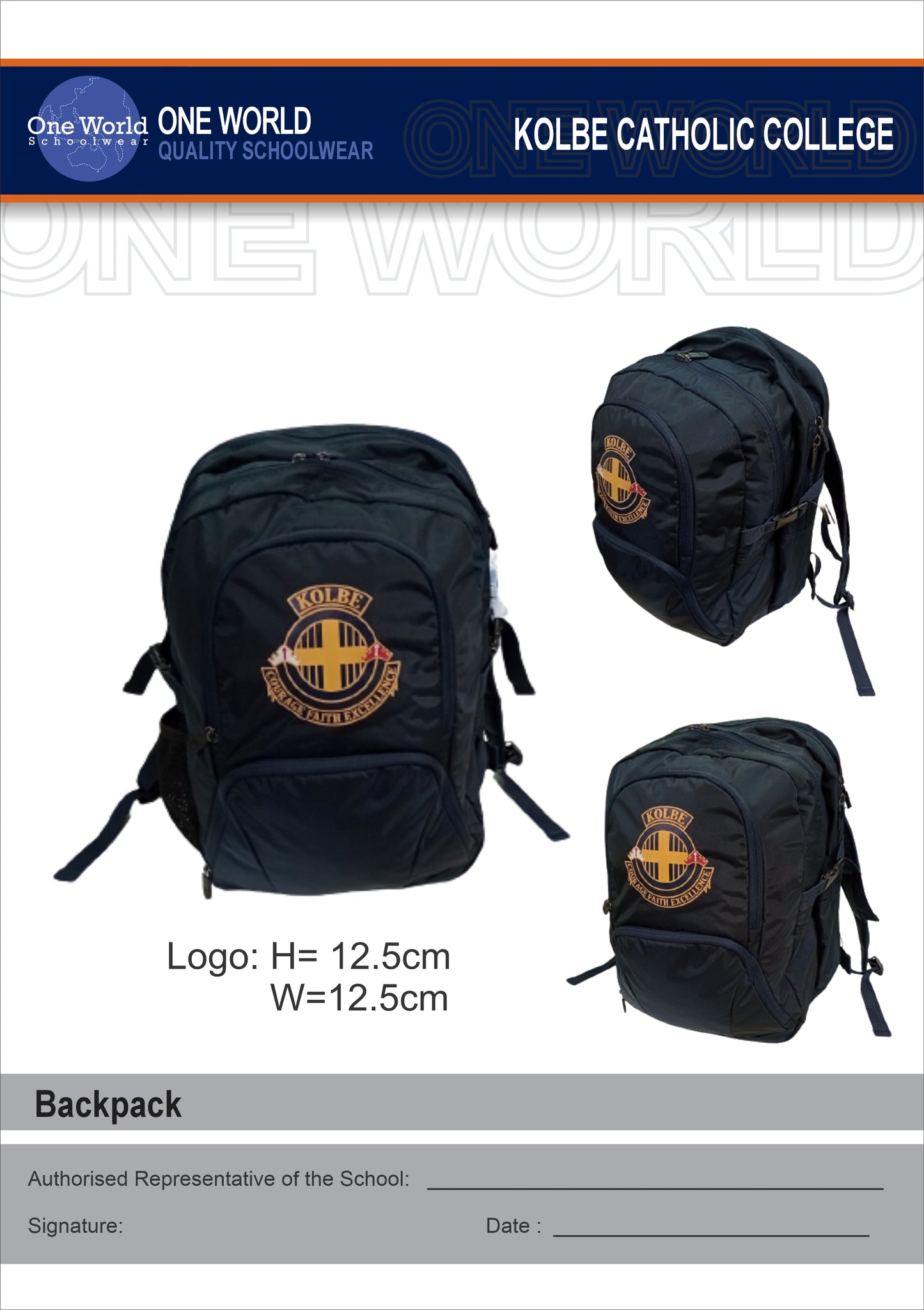 Backpack - COMPULSORY